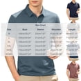 thumbnail image 2 of Lopecy-Sta Shirt for Mens Patterned Short Sleeve Button Placket Casual Business Top with Chest Pocket Comfortable Breathable Knit Tee for Men Work and Casual Occasions, 2 of 8
