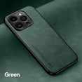 thumbnail image 3 of Sheepskin Leather Magnetic Holder Case For iPhone 15 14 13 12 11 Pro Max 13 Mini XR XS 8 7 Plus Shockproof Matte Slim Soft Cover, 3 of 5