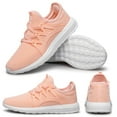 thumbnail image 4 of YHOON Women's Running Walking Tennis Shoes Non-Slip Breathable Athletic Workout Sports Sneakers Pink Size 5, 4 of 5
