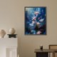 thumbnail image 4 of Pintura de diamante 5D DIY Kit de lirio de taladro redondo completo decoración del hogar arte artesanal 30x40cm, 4 of 9