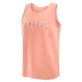 thumbnail image 2 of Men's Fanatics Coral Los Angeles Angels Elements Tank Top, 2 of 3