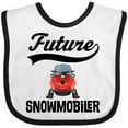 thumbnail image 3 of Inktastic Snowmobiling Future Snowmobiler Boys or Girls Baby Bib, 3 of 4