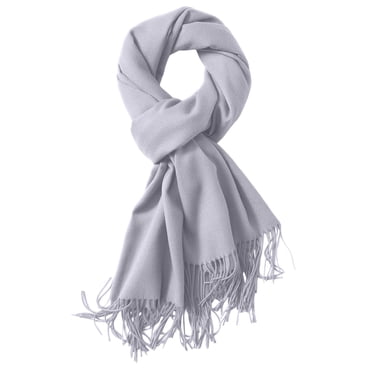 WEAIXIMIUNG Scarves for Women Winter Women Solid Color Scarf Solid Color Thickened Warm Tassel Shawl Scarf