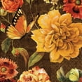 thumbnail image 2 of Audit, Lisa 26x26 Black Ornate Wood Framed with Double Matting Museum Art Print Titled - Rainbow Garden II, 2 of 4