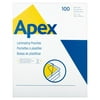 Apex Medium Pouch Thickness 100 Laminating Pouches