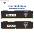 thumbnail image 2 of DDR3 memorias ram ddr4 RAM 4GB 8GB 1333 1600 2133 2400 2666 3200 MHz Desktop Memory Non-ECC Unbuffered DIMM cooling vest black DDR4-1X32GB 2666, 2 of 5