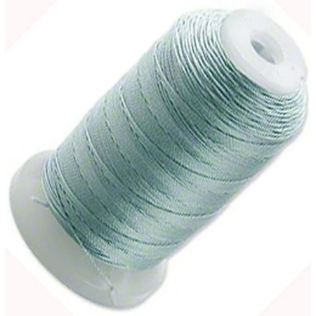 Simply Silk Thick Thread Cord Size FFF (0.016 Inch 0.42mm) Spool 92 Yards Compatible with Kumihimo Super Lon (Pale (Best Thread For Beaded Kumihimo)