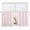 Light Pink, variant on Grey Striped Semi Sheer Window Curtains 84 Inches Long, Modern Farmhouse Gray White Stripes Rod Pocket Voile Silky Chiffon Curtain Light Filtering Drapes for Living Room, Kitchen, 52"x84", 2 Panels