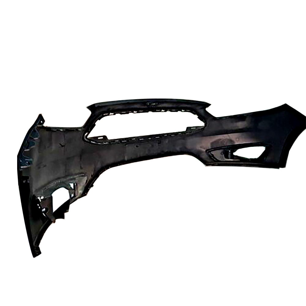 LABLT Primed Front Bumper Cover W/o Park Assist Sensor Holes for Ford Focus 2015-2018 FO1000705