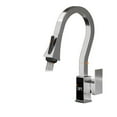 thumbnail image 1 of Digital Display Kitchen Faucet, Brushed 4 Functions Single Handle Pull Out Kitchen Sink Mixer Hot And Cold Water Taps ,Versatile Features, 1 of 7