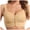 Yellow, variant on Push Up Bras for Women Bras for Older Women Front Closure Bras Push Up Bra No Underwire Plus Size Front Button Bra(White,I)