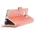 thumbnail image 3 of Samsung Galaxy Note 8 Case, Glitter Bling Faux Leather Kickstand Wallet Cover - Rose Gold, 3 of 5