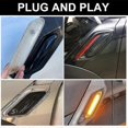 thumbnail image 4 of 2x Dynamic Flash LED Turn Signal Light Side Turn Signal Marker Light Car Accessories Compatible with Mini Cooper R60 Countryman R61 Paceman, 4 of 5
