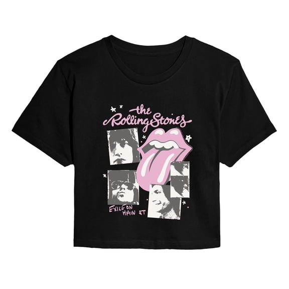 Rolling Stones - Cropped Graphic T-Shirt