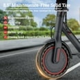 thumbnail image 3 of Electric Scooter for Adults - 350W/500W Motor, 8.5"/10" Solid Tire, Top Speed 19 MPH, Max 16-22 Miles Ranges, Load 265LBS, Aluminum Alloy Frame Foldable Commuting Escooter for Adults & Teens, 3 of 15
