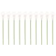 thumbnail image 2 of 10 elegantes ramos de flores de cala artificiales de PU de tacto realista para novias (blanco), 2 of 8