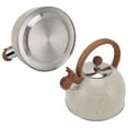 thumbnail image 3 of Bouilloire Sifflante En Acier Inoxydable D'une Capacité De 2,5 L - Théière Sur la Cuisinière Pour Faire Bouillir L'eau Et Préparer le Thé(Beige), 3 of 14