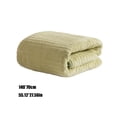 thumbnail image 3 of Toalla de baño Terciopelo copo de nieve | Secado rápido suave y absorbente | Ropa polar gruesa | Color sólido | 1 pieza | 55"x28" | Poliéster | Inicio Spa Viajes | Sin cobertizo | Beige Gris Azul, 3 of 6
