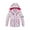 Pink Dinosaur, variant on MGEOY Kids Waterproof Rain Jackets Lightweight Raincoats Knitted Mesh Lining Hooded Windbreaker for Boys Girls 2-9Y