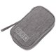 thumbnail image 1 of Electronic Organizer Pouch Digital Accessory Storage Bag Water Resistance 18x11cm Grey Cable Management 1Pcs, 1 of 5