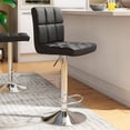 thumbnail image 1 of Heavenly Collection Leather Adjustable Stool, 1 of 8