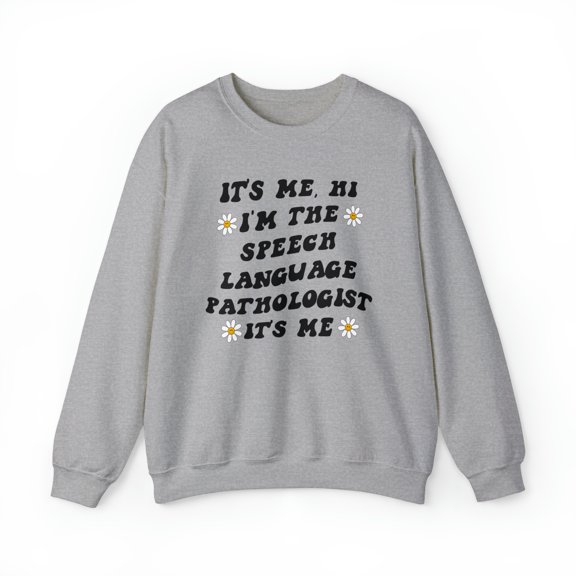 Speech language pathologist SLP Pathology Grad Sweatshirt, Gifts, Crewneck