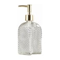 thumbnail image 1 of Botella dispensadora de desinfectante de manos de vidrio recargable de 500 ml for baño, champú y gel de ducha, 1 of 2