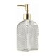 thumbnail image 1 of Botella dispensadora de desinfectante de manos de vidrio recargable de 500 ml for baño, champú y gel de ducha, 1 of 2