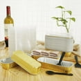 thumbnail image 3 of Aluminum Foil Mini Loaf Pans With Lids 50 Pack 6.8oz Rectangle Baking Cups Muffin Tins, 3 of 8