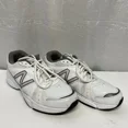 thumbnail image 1 of New Balance Walking Shoes White Leather Comfort Athletic Sneakers US 10, 1 of 6