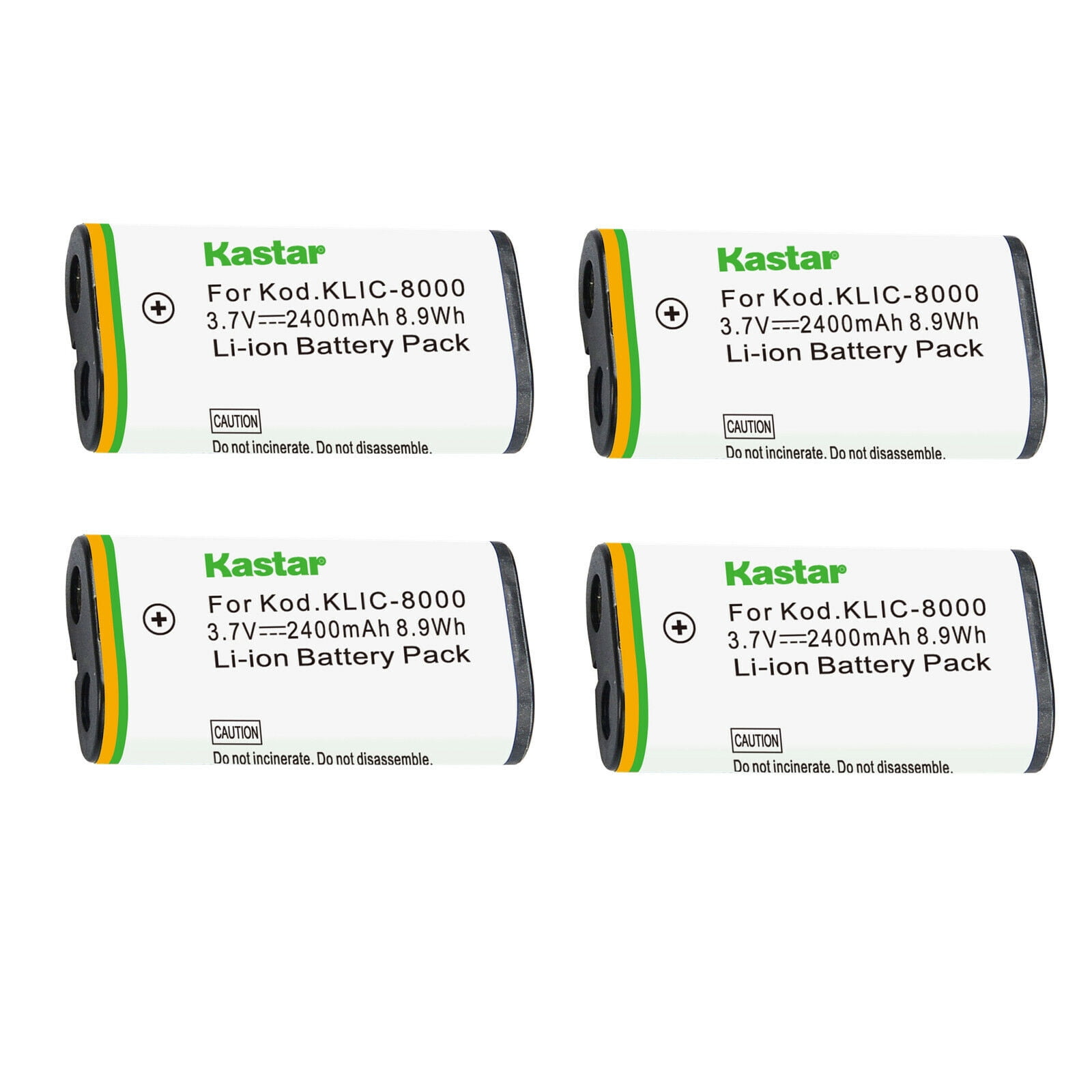 Kastar DB-50 Battery 4-Pack Replacement for Ricoh DB-50 DB50 Battery Ricoh BJ-5 BJ5 Charger Ricoh Caplio R1 Caplio R1S Caplio R1V Caplio R2 Caplio RZ1 Camera