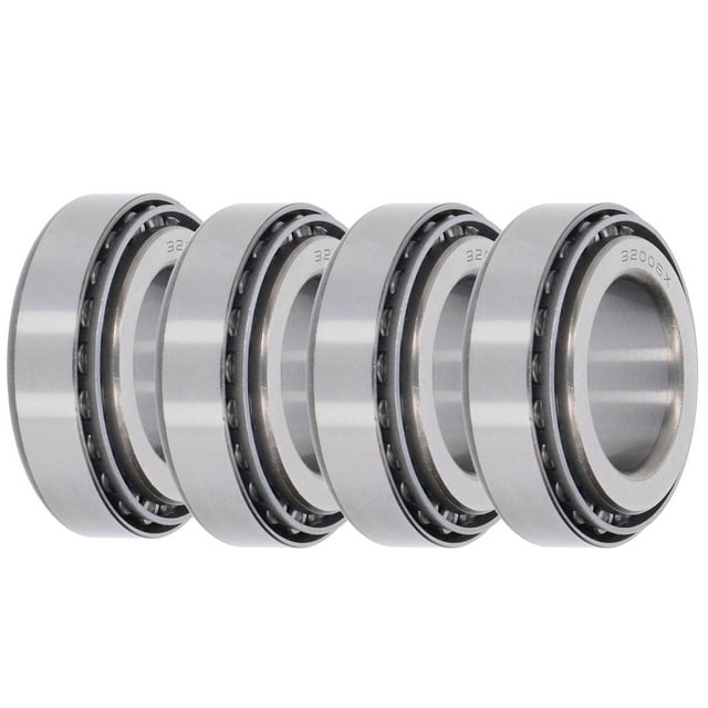 Tapered Roller Bearing Set Tapered Bearings Roller Bearing Bearings Tapered Roller Bearings 4Pcs Tapered Roller Bearing Set For Agricultural Machinery Textile Machine 32006 2007106