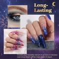 thumbnail image 2 of Set de esmaltes de uñas en gel con forma de escarabajos, 20 colores, azul marino y burdeos, 2 of 6