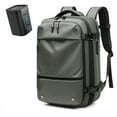 thumbnail image 1 of Travel Men 17 inch Laptop Backpack vacuum compression Backpack Business Large Capacity school Backpack expand outdoor backpack DMH, 1 of 6