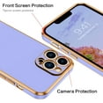 thumbnail image 5 of iPhone 13 Pro Max Phone Case,iPhone 13 Pro Max Case, Slim Fit Soft TPU with Adjustable Wristband Kickstand Scratch Resistant Shockproof Protective Cover for iPhone 13 Pro Max, Lavender Purple, 5 of 18