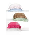 thumbnail image 2 of Little Giraffe Chenille Pillow (Pink), 2 of 4