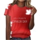 thumbnail image 1 of Camiseta de Moda Casual con Cuello Redondo Y Mangas Cortas para las Mujeres, 1 of 3
