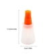 thumbnail image 3 of Toystoory Cepillos para hilvanar Silicona Portátil Fácil de limpiar Botella Cepillo Seguro Dispensador de aceite Panqueque Barbacoa Mantequilla Cocina y Comedor Una naranja Toystoory HA076497-03, 3 of 6