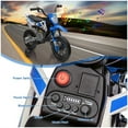 thumbnail image 6 of Kids Electric Motorcycle Dirt Bike,12V Ride-On Motorcycle Car for Kids,Off-Road Street Bike with Training Wheels, Spring Suspension, High/Low Speeds, 6 of 8