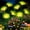 Green_Morning Glory, variant on Oziral Solar Flowers Garden Lights Decorative, 2 pack Outdoor Waterproof LED Solar Powered Stake Light, Grave Patio Lawn Yard Pathway Decor, 8 Modes