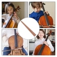 thumbnail image 2 of HINTRMENT Replacement Cello Fretboard Smooth Edges Round Diy Cello Part Musicians 1Set, 2 of 7