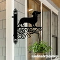 thumbnail image 3 of Handmadetneonsign Dachshund Dog Hanging Bracket, Dog Hanging Basket, Hanging Bracket For Garden 041567, 3 of 5