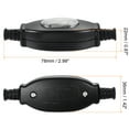 thumbnail image 3 of Uxcell 8mm Waterproof Appliance Switch, AC 250V 3A ON/OFF Inline IP65 for Lamp Black 3Pack, 3 of 5