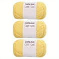 thumbnail image 1 of Unbranded Fil Mélangé Coton-Nylon Couleur Unie, 3 Écheveaux, 1 of 5