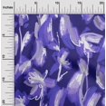 thumbnail image 1 of oneOone Velvet Dark Blue Fabric Florals Sewing Craft Projects Fabric Prints By Yard 58 Inch Wide, 1 of 4