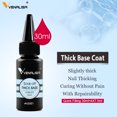 thumbnail image 2 of Venalisa capa superior templada recarga de gran calidad remojo UV LED sin limpiar capa superior Base mate capa superior reforzar GeL 30ml, 2 of 4