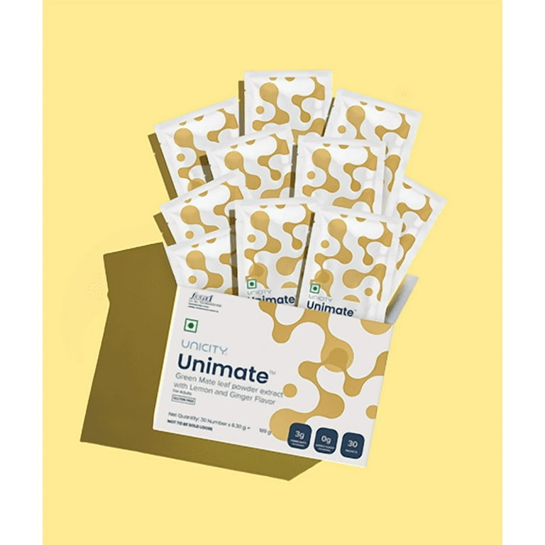 UNICITY UNIMATE LEMON GINGER (30 SACHETS) - Walmart.com