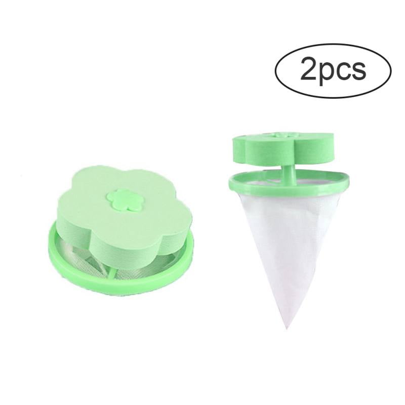 Reusable Washing Machine Floating Lint Mesh Bag Portable Washer Lint