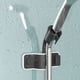thumbnail image 2 of Cateissary Fuerte soporte de cabezal de ducha para montaje en pared, cabezal de ducha para baño, contraste de Color Simple Juegos de accesorios de baño negro, 2 of 6