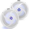 thumbnail image 1 of Altavoces marinos PyleUSA estéreo de rango completo de 8 pulgadas, 160 W y 2 vías, 1 of 7